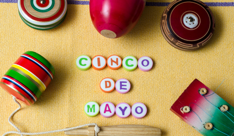 table with cinco de mayo decorations